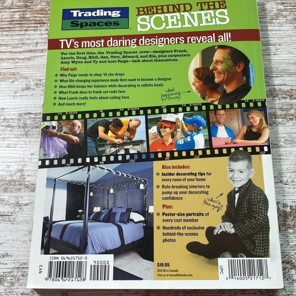 TLC Trading Spaces Behind The Scenes Book 2003 Vintage Home Decorating Guide